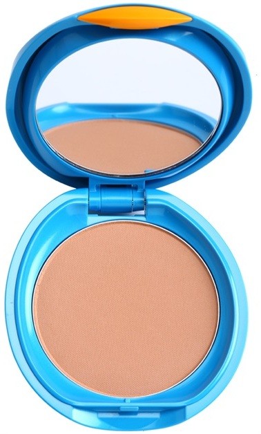 Shiseido Sun Foundation vízálló kompakt make - up SPF 30 árnyalat Medium Ivory  12 g