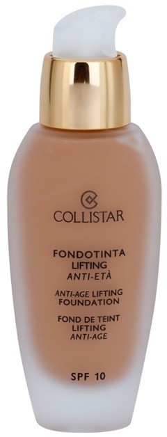 Collistar Foundation Anti-Age Lifting make-up liftinges hatással SPF 10 árnyalat 4 Beige Scuro 30 ml