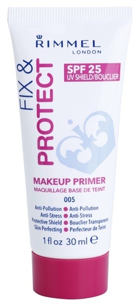 Rimmel Fix & Protect alap bázis SPF 25 árnyalat 005 30 ml