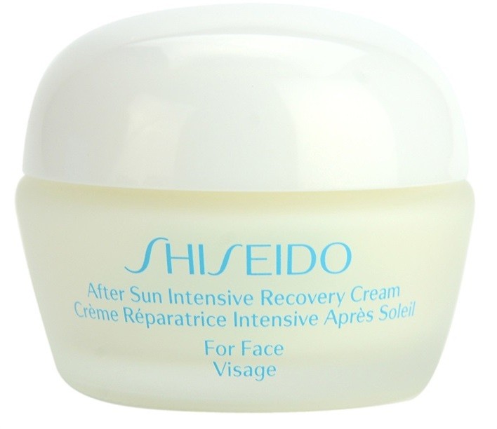 Shiseido Sun After Sun regeneráló és hidratáló krém az arcra  40 ml