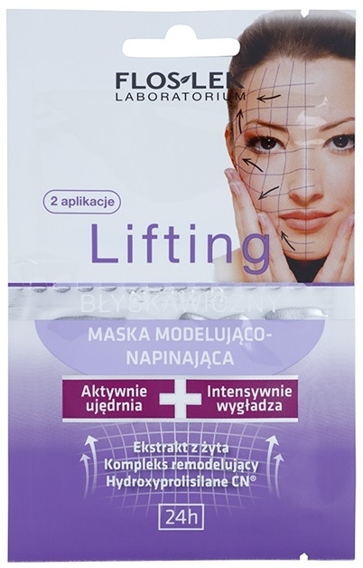 FlosLek Laboratorium Lifting Immediate arcmaszk remodellizációs hatással  2 x 5 ml