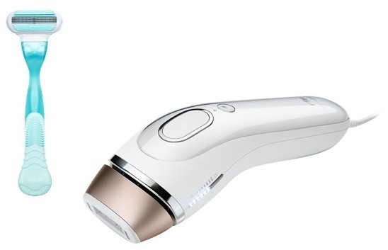 Braun Silk Expert IPL BD 5001 IPL epilátor testre és arcra + borotva Gillette Venus  2 db