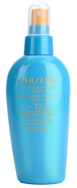 Shiseido Sun Protection napozó spray SPF 15  150 ml
