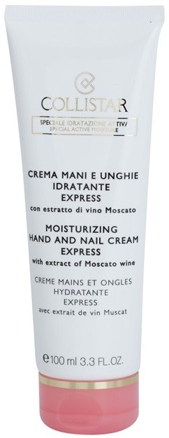 Collistar Special Active Moisture hidratáló krém kézre és körmökre bőrvilágosító hatással  100 ml