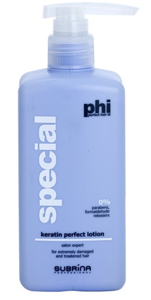 Subrina Professional PHI Special keratinos maszk a nagyon száraz és sérült hajra  500 ml