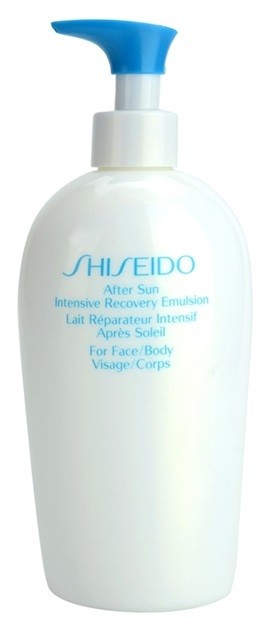 Shiseido Sun After Sun erősítő napozó emulzió arcra és testre  300 ml