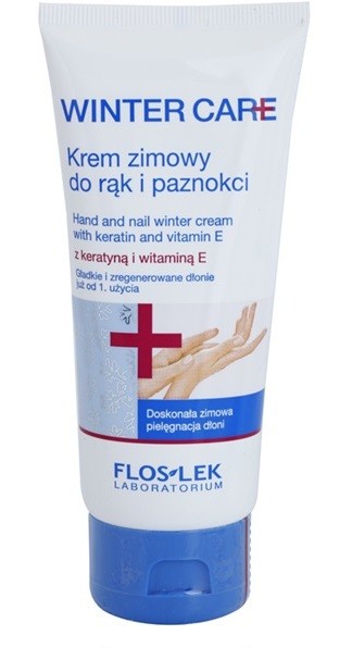 FlosLek Laboratorium Winter Care téli védő krém kézre és körmökre  100 ml