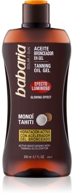 Babaria Sun Bronceadora Bőrvilágosító krém  barnulás elősegítésére  200 ml