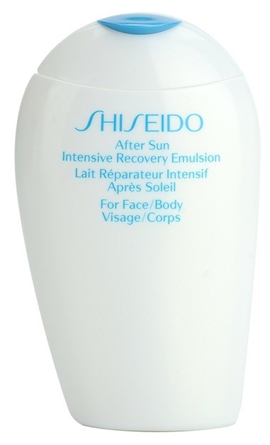 Shiseido Sun After Sun erősítő napozó emulzió arcra és testre  150 ml