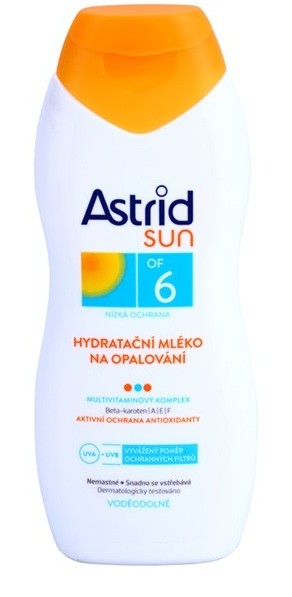 Astrid Sun hidratáló napozótej SPF 6  200 ml