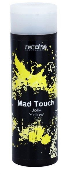 Subrina Professional Mad Touch Intenzív hajszín ammónia és előhívószer nélkül  Jolly Yellow 200 ml