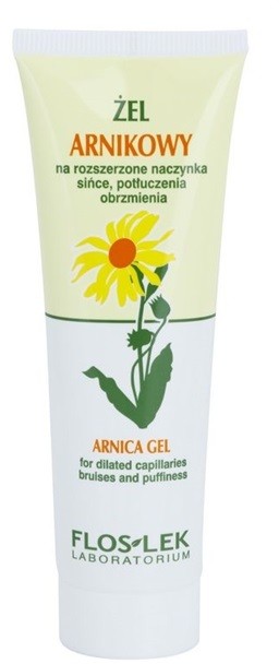 FlosLek Laboratorium Eye Care Arnica szemkörnyék ápoló gél duzzadt szemek és sötét karikák ellen  50 ml