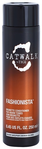 TIGI Catwalk Fashionista kondicionáló a barna haj meleg árnyalataihoz  250 ml