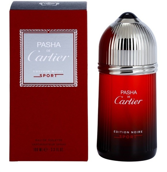 Cartier Pasha de Cartier Edition Noire Sport eau de toilette férfiaknak 100 ml