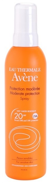 Avène Sun Sensitive napozó spray SPF 20  200 ml