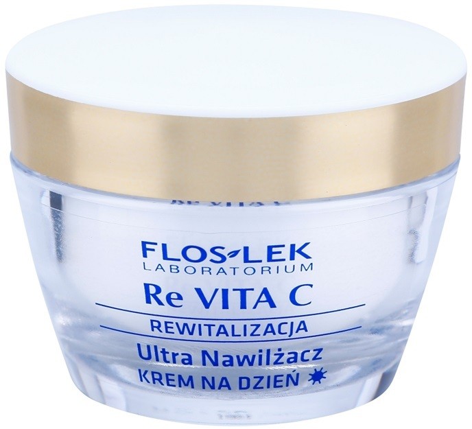 FlosLek Laboratorium Re Vita C 40+ intenzív hidratáló krém ránctalanító hatással  50 ml