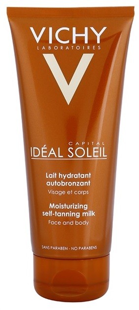 Vichy Idéal Soleil Capital hidratáló önbarnító krém arcra és testre  100 ml