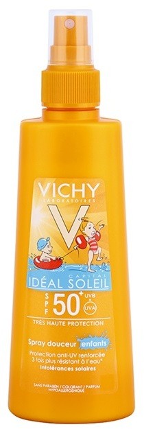 Vichy Idéal Soleil Capital gyengéd védő spray gyermekeknek SPF 50+  200 ml