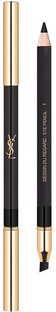 Yves Saint Laurent Dessin Du Regard  tartós szemceruza árnyalat 01 Noir Volage 1,25 ml