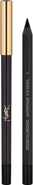 Yves Saint Laurent Dessin du Regard Waterproof vízálló szemceruza árnyalat 1 Noir Effronté 1,2 g