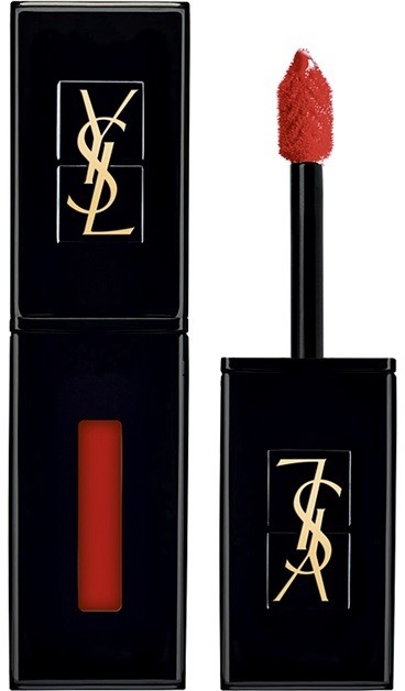 Yves Saint Laurent Vernis À Lèvres Vinyl Cream szájfény krémes textúrával árnyalat 406 Orange Electro 5,5 ml
