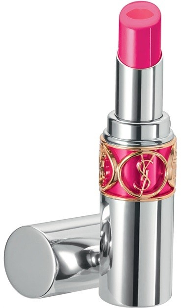 Yves Saint Laurent Volupté Tint-In-Balm ápoló ajakrúzs árnyalat 11 Play Me Fuchsia 3,5 ml