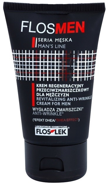 FlosLek Laboratorium FlosMen revitalizáló arckrém ránctalanító hatással  50 ml