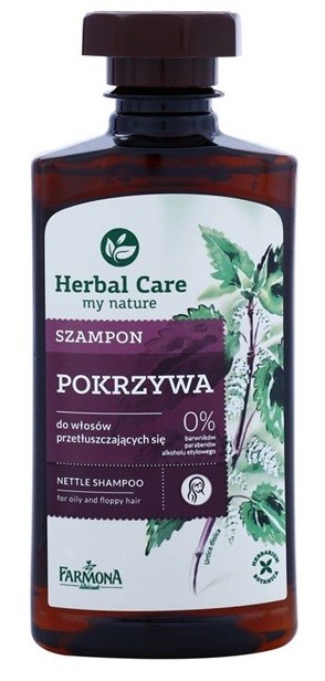 Farmona Herbal Care Nettle sampon zsíros hajra  330 ml