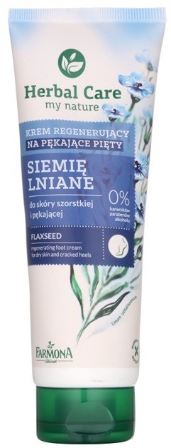 Farmona Herbal Care Flax Seed krém a megrepedezett sarokbőrre (10% Urea) 100 ml