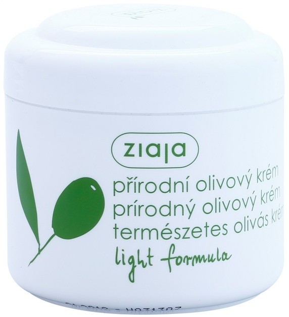Ziaja Natural Olive nappali hidratáló krém normál és száraz bőrre  200 ml