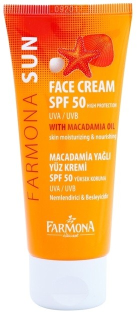 Farmona Sun védő krém normál és száraz bőrre SPF 50  50 ml