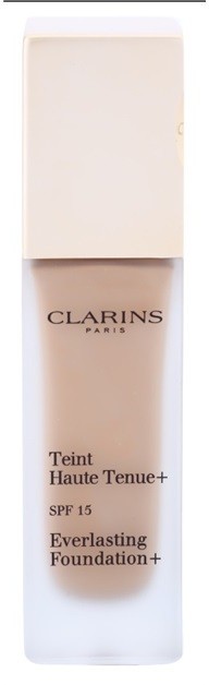 Clarins Face Make-Up Everlasting Foundation+ hosszan tartó folyékony make-up SPF 15 árnyalat 112 Amber  30 ml