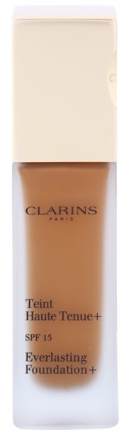 Clarins Face Make-Up Everlasting Foundation+ hosszan tartó folyékony make-up SPF 15 árnyalat 117 Hazelnut  30 ml