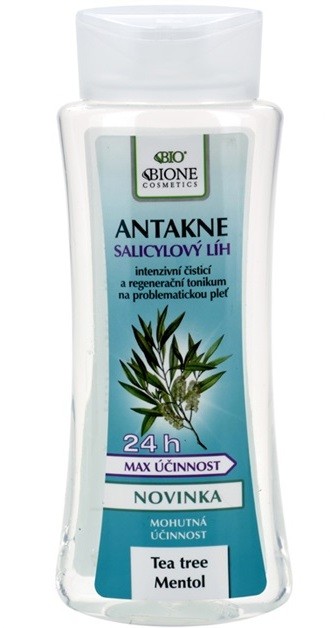 Bione Cosmetics Antakne szalicilsav alkohol zsíros és problémás bőrre  255 ml