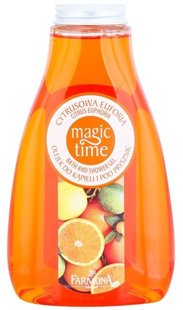 Farmona Magic Time Citrus Euphoria tusoló- és fürdőgél tápláló hatással  425 ml