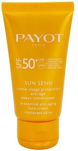 Payot Sun Sensi védő arckrém öregedés ellen intoleráns bőrre SPF 50+  50 ml
