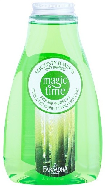 Farmona Magic Time Juicy Bamboo tusoló- és fürdőgél tápláló hatással  425 ml