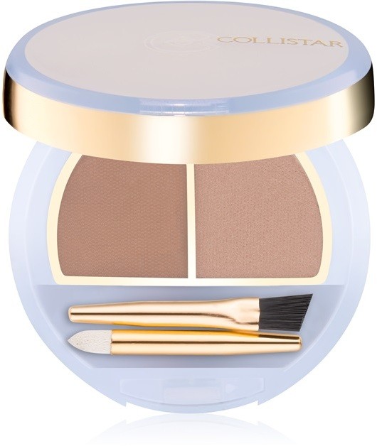 Collistar Flawless Eyebrows szett a tökéletes szemöldökért árnyalat 2 Castana 2 g