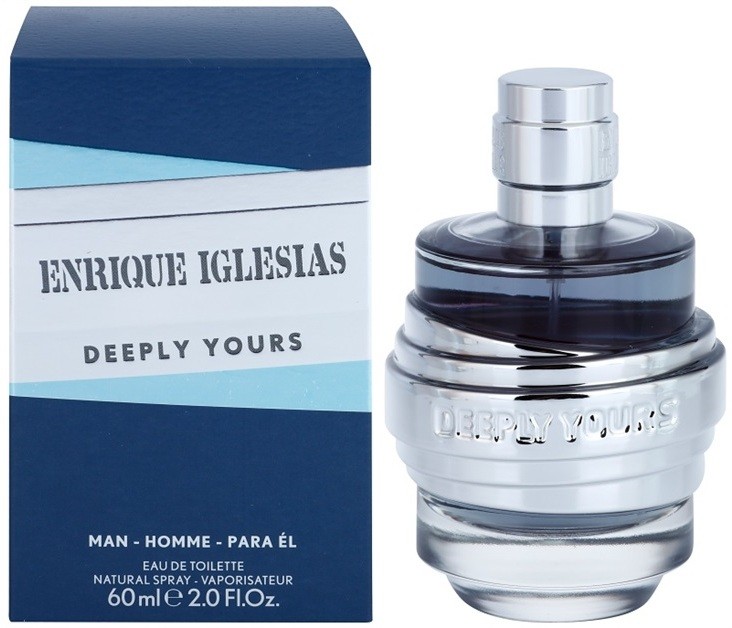 Enrique Iglesias Deeply Yours eau de toilette férfiaknak 60 ml