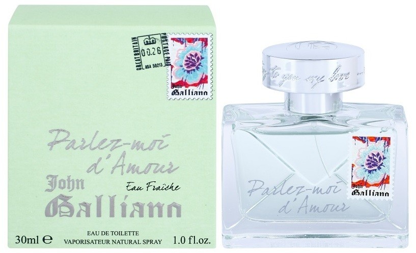 John Galliano Parlez-Moi d´Amour Eau Fraiche eau de toilette nőknek 30 ml