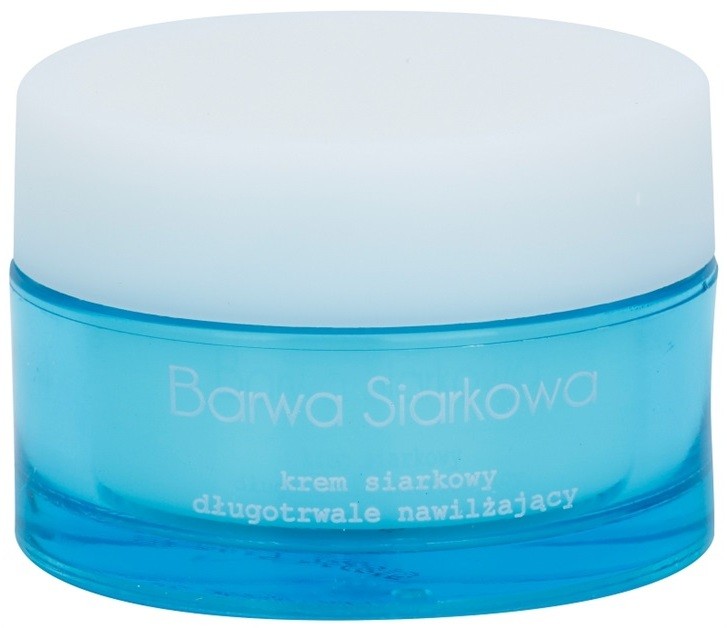 Barwa Sulphur Krém, hosszantartó hidratáló hatás az aknéra hajlamos zsíros bőrre  50 ml