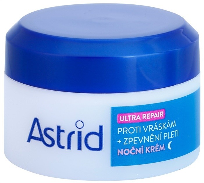 Astrid Ultra Repair feszesítő éjszakai krém a ráncok ellen  50 ml