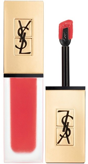 Yves Saint Laurent Tatouage Couture ultra mattító folyékony ajakrúzs árnyalat 22 Corail Anti-Mainstream - Neon Coral 6 ml