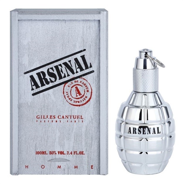 Gilles Cantuel Arsenal Platinum eau de parfum férfiaknak 100 ml