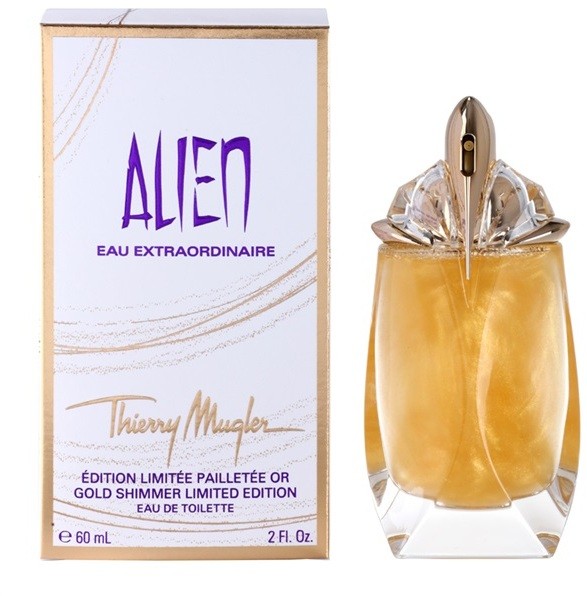 Mugler Alien Eau Extraordinaire Gold Shimmer Limited Edition eau de toilette nőknek 60 ml