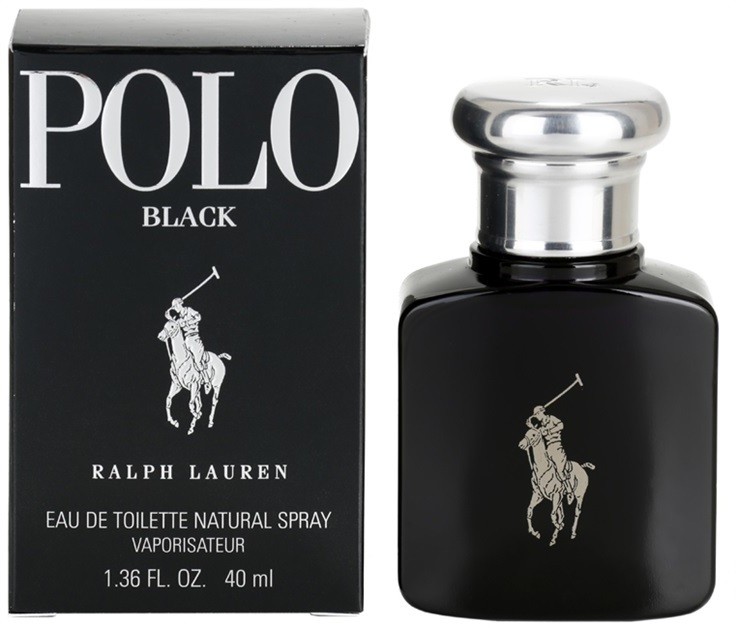 Ralph Lauren Polo Black eau de toilette férfiaknak 40 ml