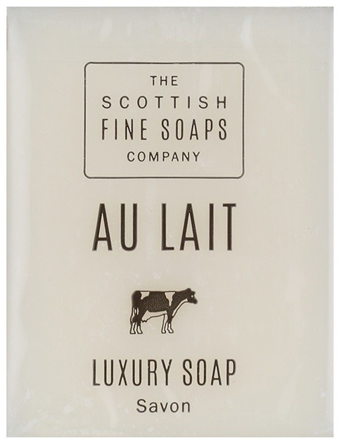 Scottish Fine Soaps Au Lait luxus hidratáló szappan bambusszal  25 g