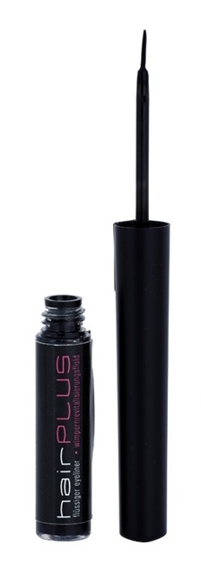 FacEvolution Hairplus folyékony szemhéjtus aktív anyagokkal a szempilla növekedéséért árnyalat Black 1,5 ml