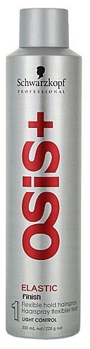 Schwarzkopf Professional Osis+ Elastic Finish hajlakk a természetes fixálásért  300 ml