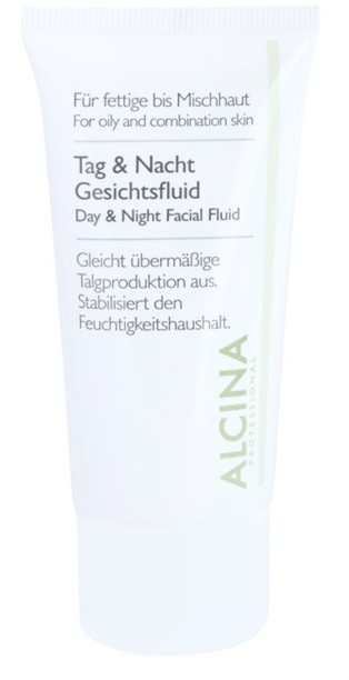 Alcina For Oily Skin Faggyúmirigy kontroláló nappali és éjszakai folyadék.  50 ml